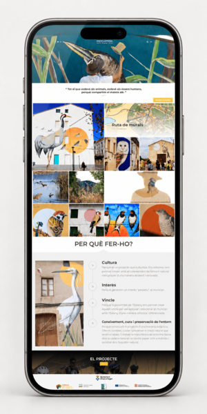 Web de la Enciclopèdia Mural d'Ivars d'Urgell