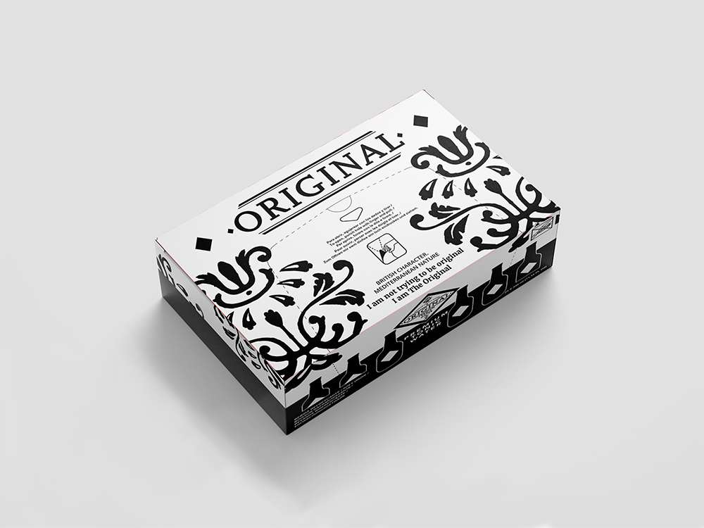 Diseño de la caja de 24 refrescos